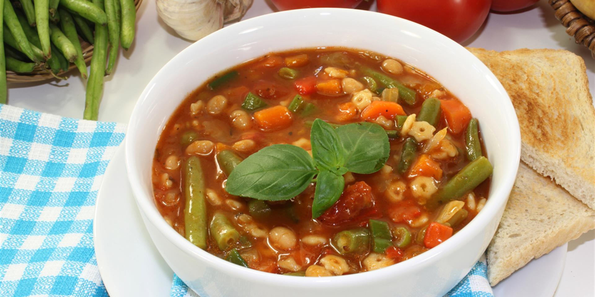 شوربة المينسترون 